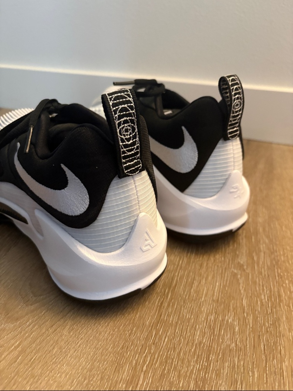 NEW [Nike] Zoom Freak 3 Black/White Athletic Basketball Shoes Sneakers Mens 12 - Picture 10 of 14